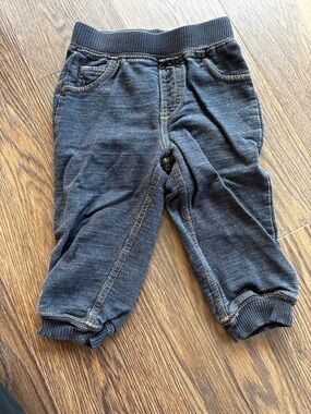 Carter's Dark Navy Knit Jogger Pants for Toddlers